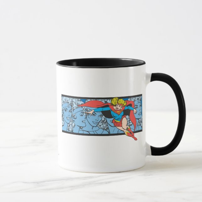 Caneca Fotos da Supergirl Head (Direita)
