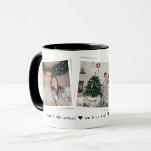 Caneca Fotos de Natal 3 Presente Personalizado
