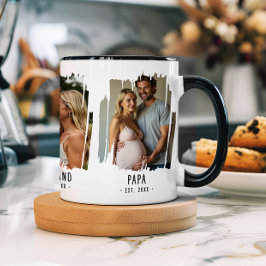 Caneca Fotos e Anos dos Principais Momentos do Papai Pres
