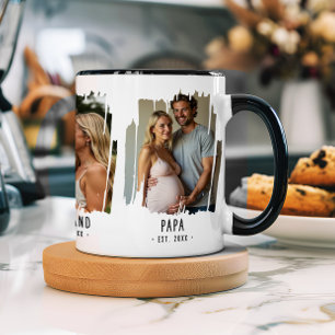 Caneca Fotos e Anos dos Principais Momentos do Papai Pres
