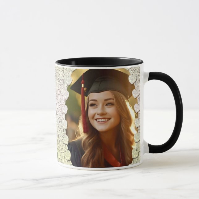 Caneca Fotos Personalizadas de Formatura de 2024 Presente (Direita)