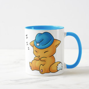 Caneca Fox do boné do sono