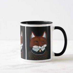 Caneca Fox Gothic, uma espécie de bosque