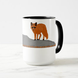 Caneca 🦊 Fox on the Rock Combo Mug