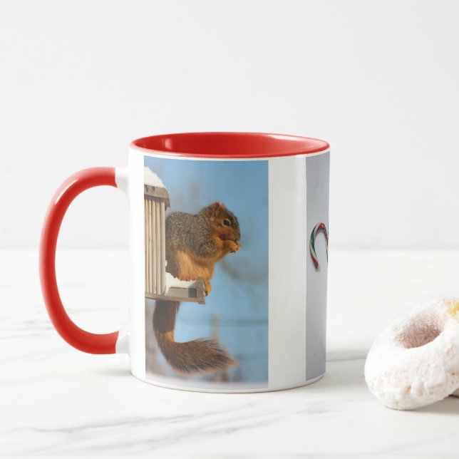 Caneca Fox Tail Squirrel Candy Cang (Com Donut)