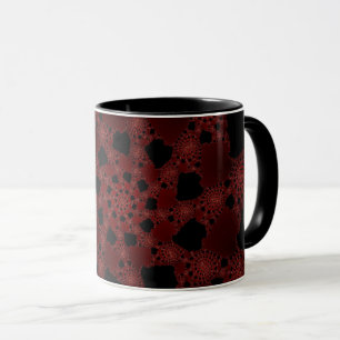 Caneca Fractal de teia aranha
