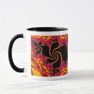 Caneca Fractal extravagante