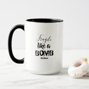 Caneca Frágil como uma citação de Inspiração Persona