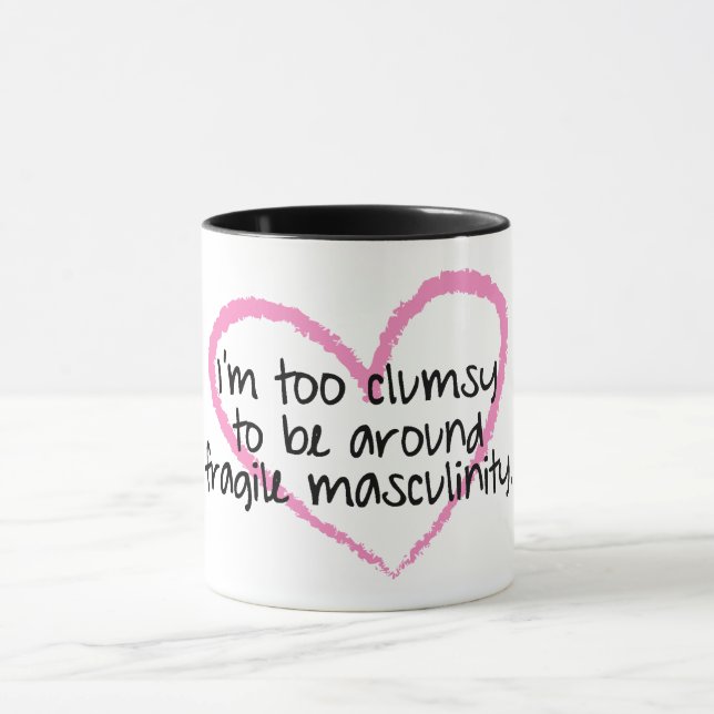 Caneca frágil da masculinidade (Centro)