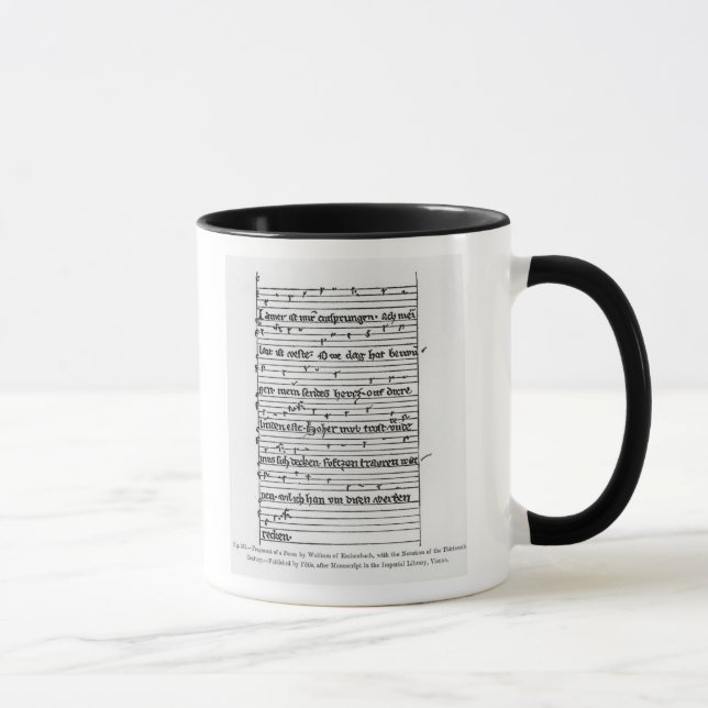 Caneca Fragmento de um poema (Direita)