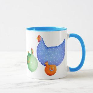 Caneca Francês Hens Mug
