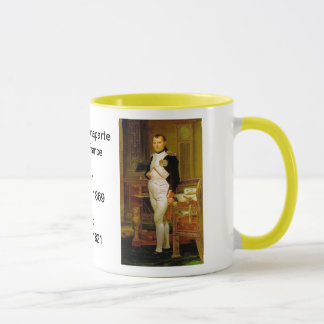 Caneca Francês: Napoleon Bonaparte