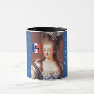 Caneca francesa de France Marie Antoinette do La