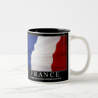 Caneca francesa engraçada