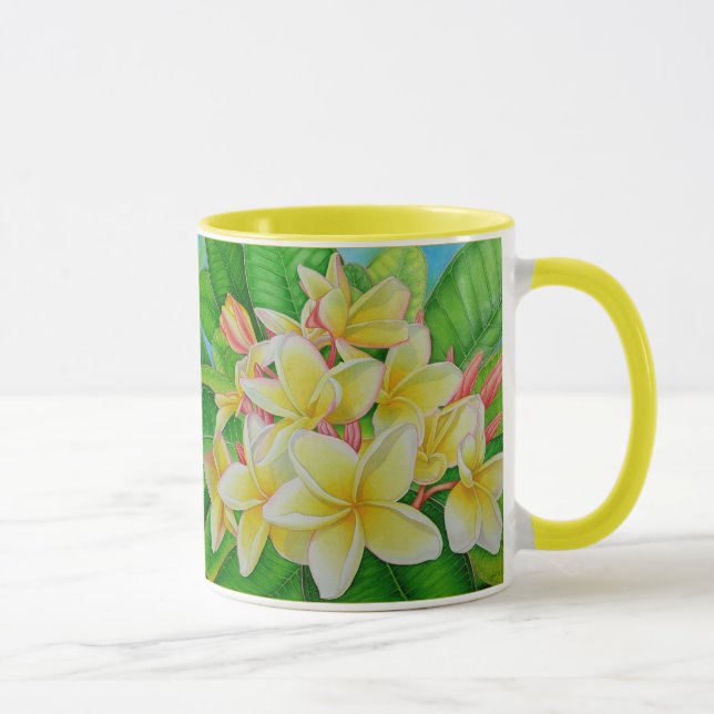 Caneca Frangipani havaiano (Direita)