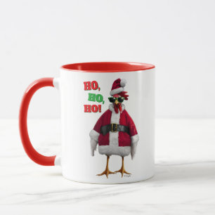 Caneca Frango de Papai Noel
