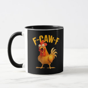 Caneca Frango F-Caw-F Clássico Legal Único