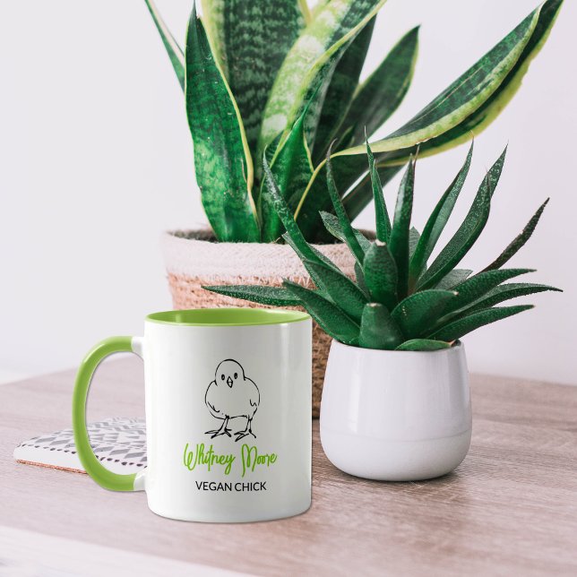 Caneca Frango Vegano Personalizado (Criador carregado)