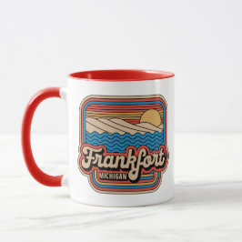 Caneca Frankfort 70s Retro Michigan Vintage