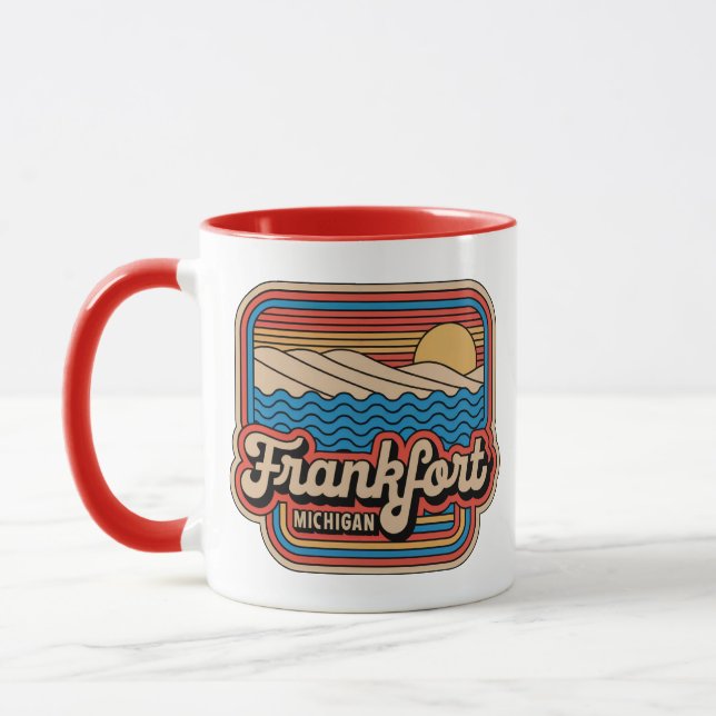 Caneca Frankfort 70s Retro Michigan Vintage (Esquerda)