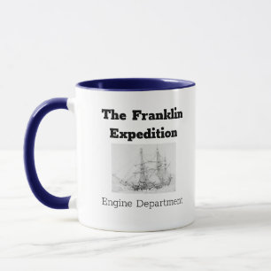 Caneca Franklin Expedition Engine Department Mug