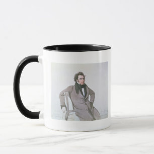 Caneca Franz Schubert, 1825