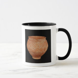 Caneca Frasco decorado com sobreposição de escalas