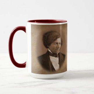 Caneca Frederick Douglass Cita Mug "Crianças Fortes"