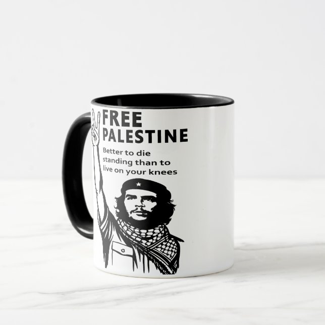 CANECA FREE PALESTINE (Frente Esquerda)