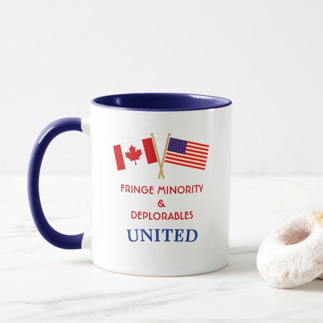 Caneca Freedom Convoy Mug EUA Canadá (Com Donut)