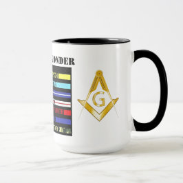 Caneca Freemason First Responde Garrafa de Água