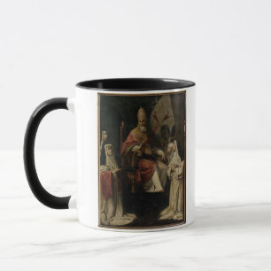 Caneca Freiras carmelitas de bênção do papa Clemente VIII