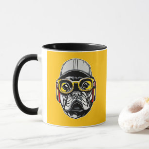 Caneca French Bulldog Hip Hop