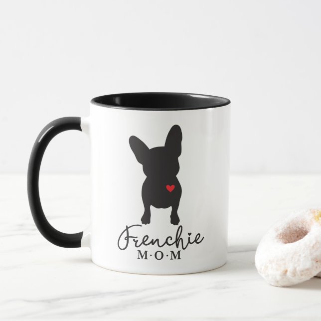 Caneca Frenchie Mãe | Boliches Franceses (Com Donut)