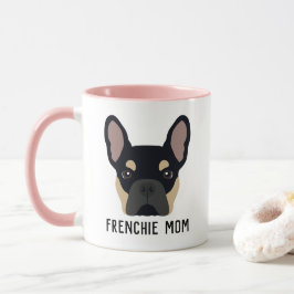 Caneca Frenchie Mãe Negra e Branca Francesa
