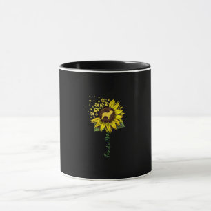 Caneca Frenchie Mãe Sunflower French Bulldog Gift