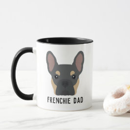 Caneca Frenchie Pai Blue e Tan French Buldog