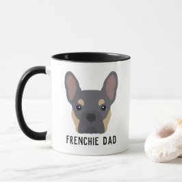 Caneca Frenchie Pai Lilac e Tan French Bulldog