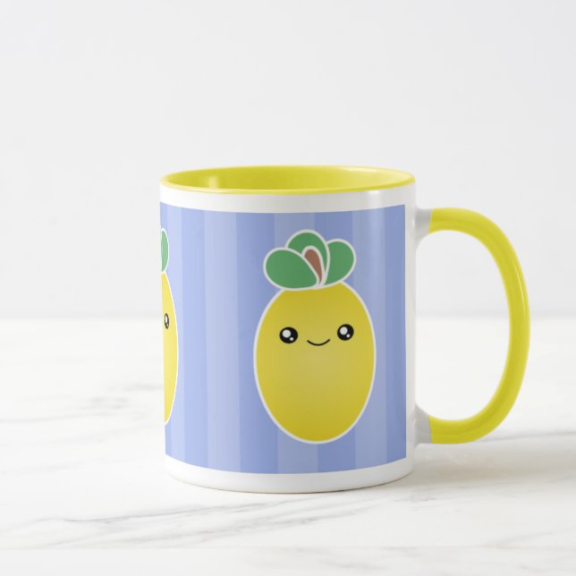 Caneca fresca de Kawaii dos limões (Direita)