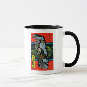 Caneca Fresno, Califórnia - grandes cenas da letra