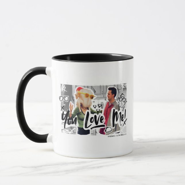 Caneca FRIENDS™ | Cabeça de Peru de Ação de Graças Monica (Esquerda)