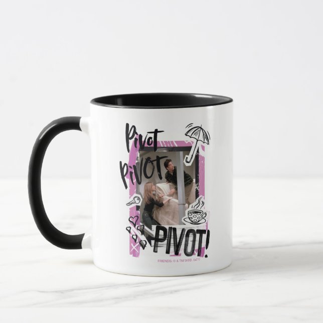Caneca FRIENDS™ | Girar Girar GIRAR! (Esquerda)