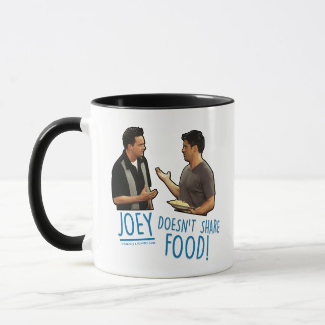 Caneca FRIENDS™ | Joey Não Divide Comida! (Esquerda)