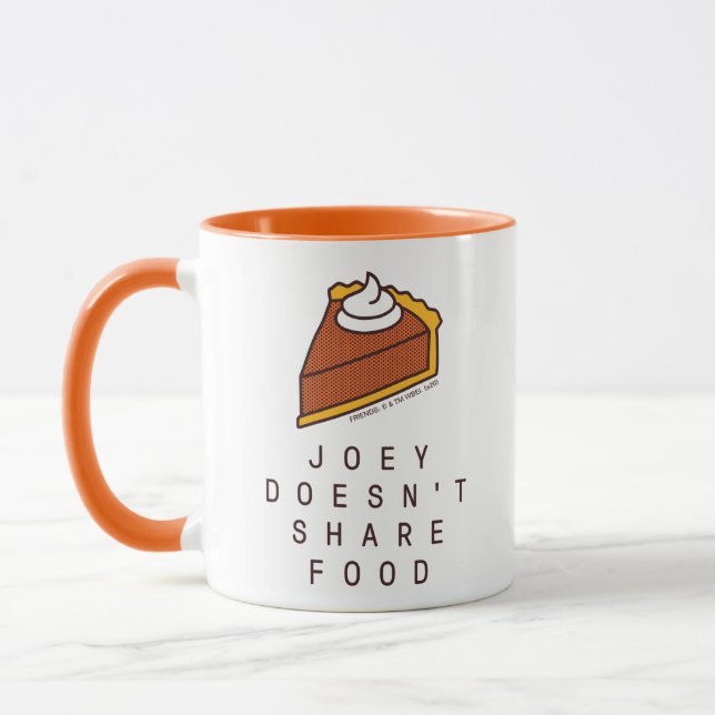 Caneca FRIENDS™ | Joey Não Divide Comida (Esquerda)