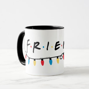 Caneca FRIENDS™   Luzes de Natal Logo