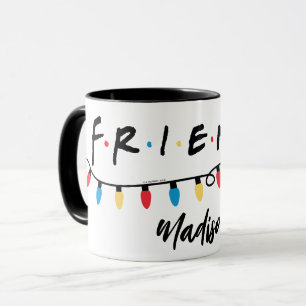 Caneca FRIENDS™   Luzes de Natal Logo