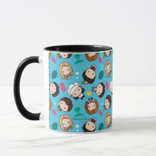 Caneca FRIENDS™ Padrão Chibi de Personagem