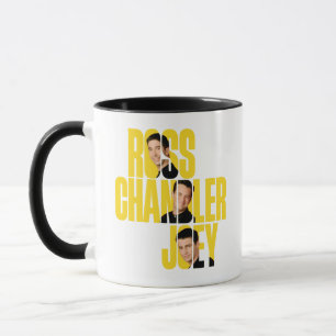 Caneca FRIENDS™   Ross, Chandler & Joey