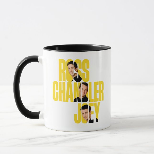 Caneca FRIENDS™ | Ross, Chandler & Joey (Esquerda)