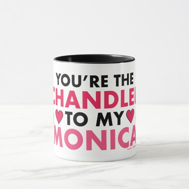 Caneca FRIENDS™ | Você é o Chandler para a minha Monica (Centro)